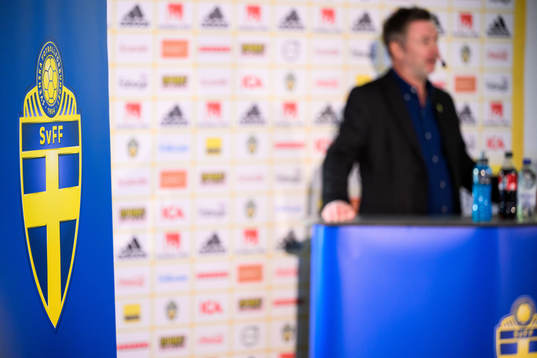 Peter Gerhardsson, head coach of the Swedish women’s