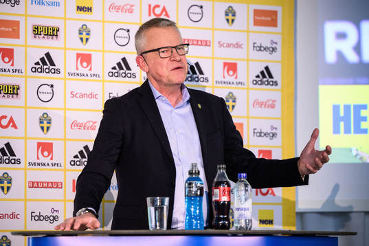 Janne Andersson, head coach of the Swedish national