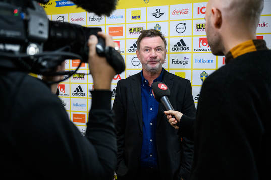 Peter Gerhardsson, head coach of the Swedish women’s