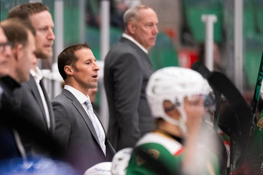 Head coach Cam Abbott of Rögle
