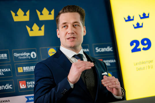 Sam Hallam, Förbundskapten herr