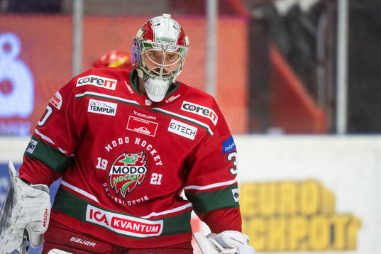 Modos målvakt Krister Gudlevskis