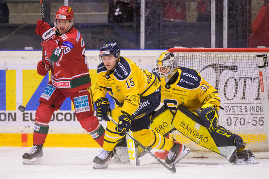 Modos Mikkel Aagaard och Södertäljes Albin Carlson