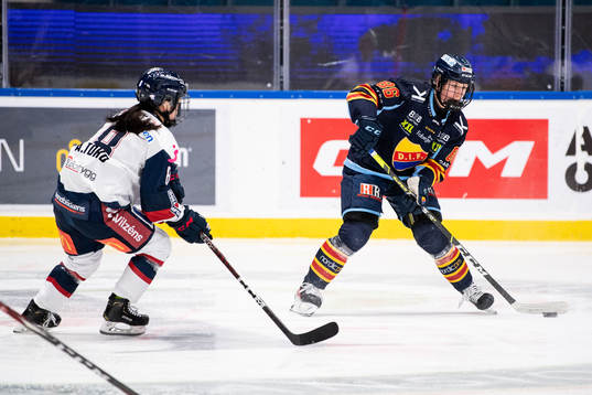 Linköpings Ayaka Toko och Djurgårdens Selma Tyreskog