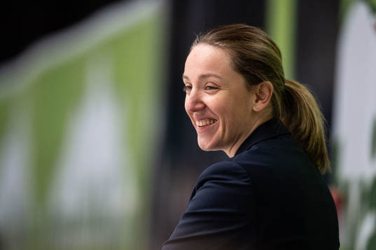 Linköpings tränare Marion Allemoz