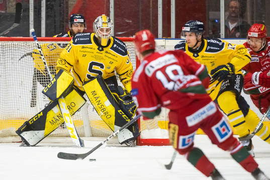 Södertäljes målvakt Nikita Tolopilo