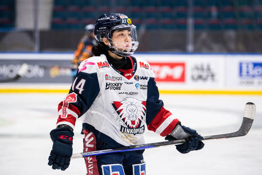 Linköpings Haruka Toko deppar
