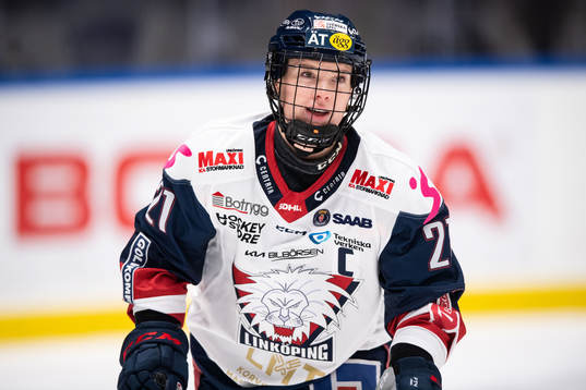 Linköpings Madelen Haug Hansen jublar