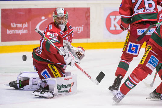 Modos målvakt Krister Gudlevskis