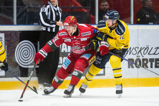 Modos Mikkel Aagaard och Södertäljes Viktor Liljegren