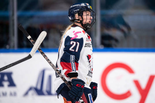 Linköpings Madelen Haug Hansen deppar