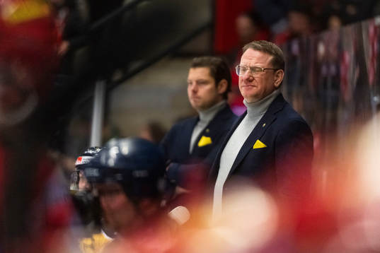 Södertäljes tränare Magnus Bogren