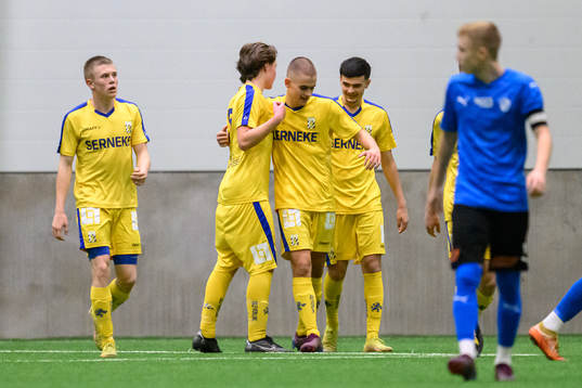 IFK Göteborgs Erik Nilsson jublar