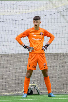 Midtjyllands målvakt Liam Selin