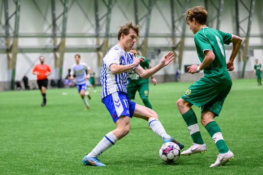 Odenses Vitus Friis och Hammarbys Max Wikström