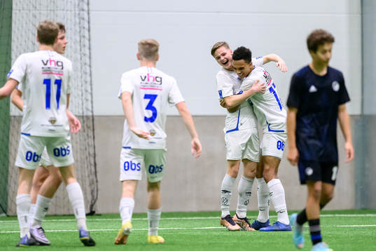 Haugesunds Roy Warholm jublar