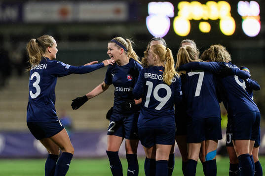 Olivia Schough of Rosengård celebrates
