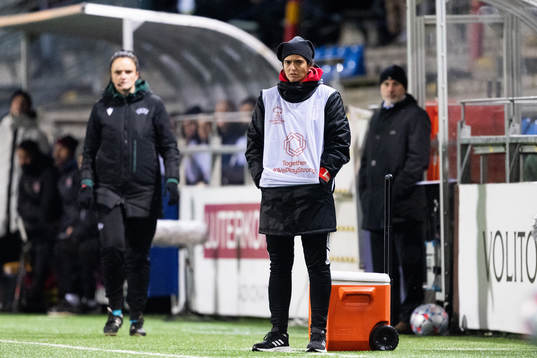 Head coach Filipa Patao of Benfica