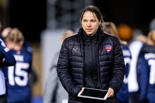 Assistant coach Ieva Cederström of Rosengård
