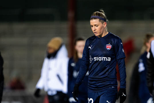 Olivia Schough of Rosengård looks dejected