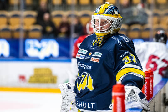 HV71s målvakt Jonas Gunnarsson