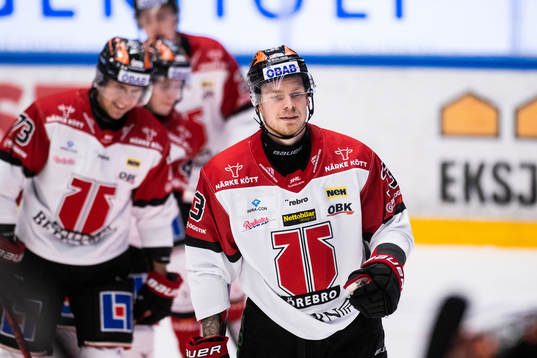 Örebros Christopher Mastomäki jublar