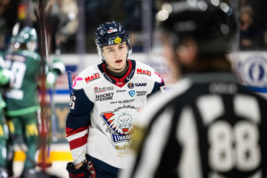 Linköpings Elias Sjöström deppar