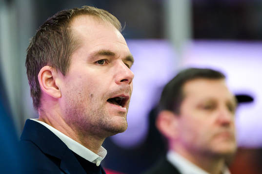 Färjestads huvudtränare Tomas Mitell