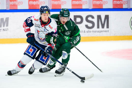 Linköpings Georg Weigelt och Färjestads Joakim Nygård