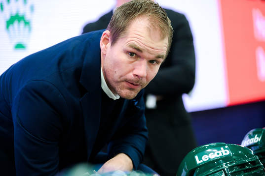Färjestads huvudtränare Tomas Mitell