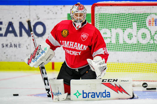 Malmö Redhawks målvakt Daniel Marmenlind