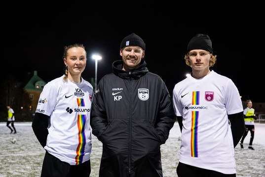 Stella Palm, Kristoffer Pilmalm och Leo Benjaminsson