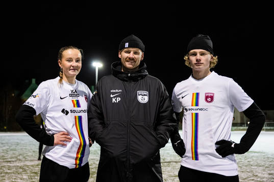 Stella Palm, Kristoffer Pilmalm och Leo Benjaminsson