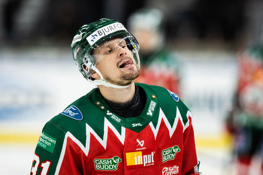 Frölundas Nicklas Lasu deppar