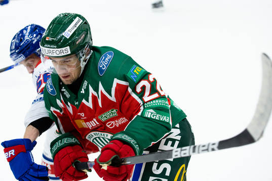 Oskarshamns Robin Norell och Frölundas Linus Nässen