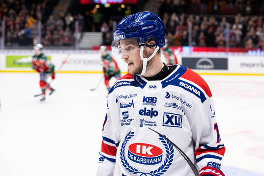 Oskarshamns Rasmus Bengtsson deppar