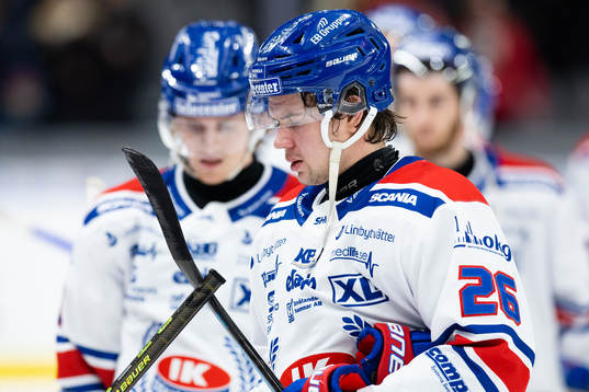 Oskarshamns Lukas Pilö deppar