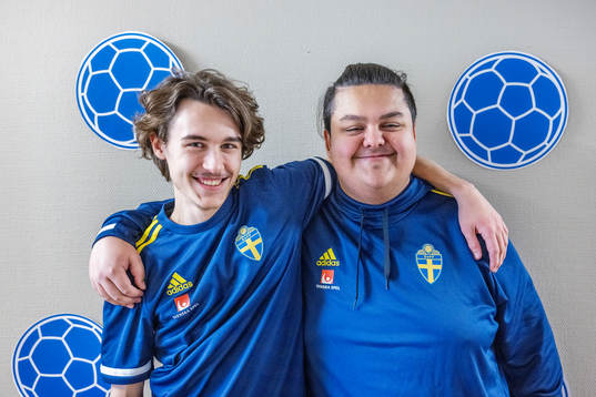 Noah och Oliver i projektet Reboot