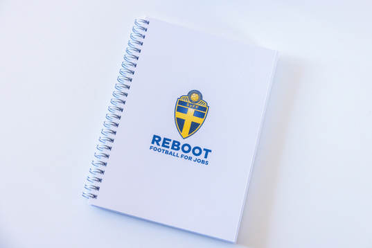 Ett anteckningsblock i projektet Reboot