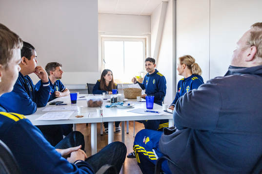 Ledare och deltagare i projektet Reboot