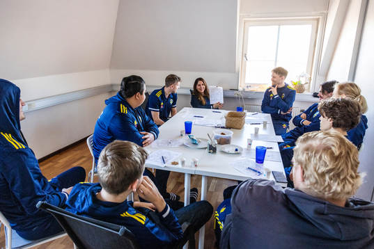 Ledare och deltagare i projektet Reboot