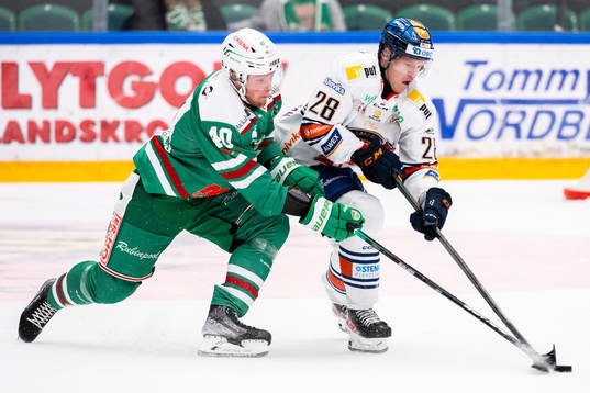 Rögles Oskar Stål-Lyrenäs och Växjös Hugo Gustafsson