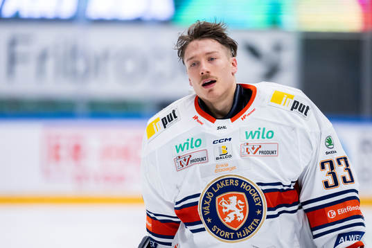Växjös målvakt Emil Larmi