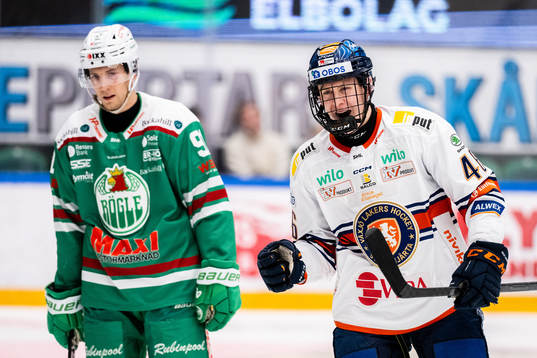 Växjös Jakub Stancl jublar