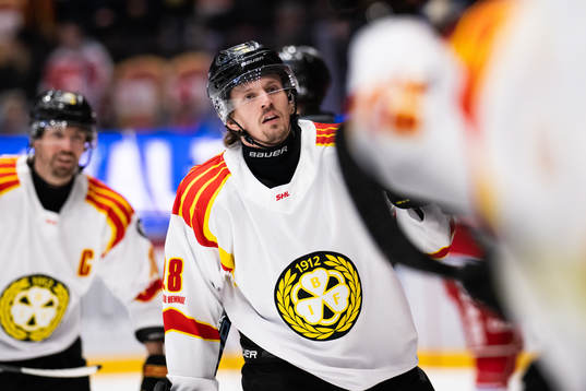 Brynäs Johannes Kinnvall jublar