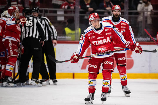 Timrås Nicholas Halloran deppar