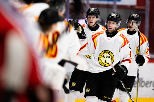 Brynäs Greg Scott jublar