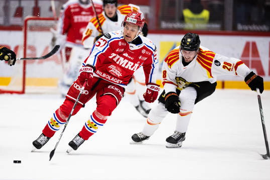 Timrås Anton Wedin och Brynäs Johannes Kinnvall