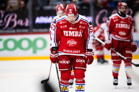 Timrås Anton Wedin deppar