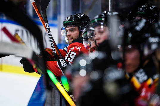 Luleås Pontus Själin deppar